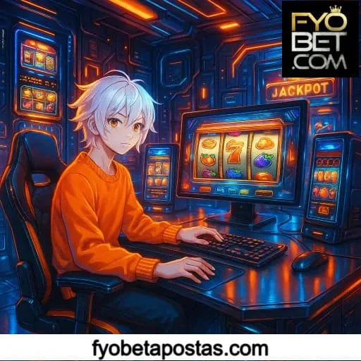 Visual apresentando títulos de fortune da FYOBET com gráficos vibrantes e prêmios elevados