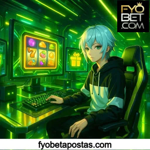 Visual apresentando slots populares da FYOBET com jackpots progressivos e oportunidades de ganhos altos.